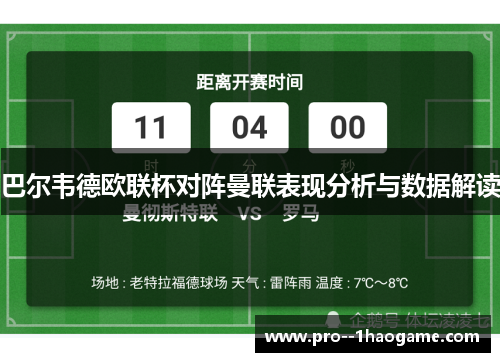巴尔韦德欧联杯对阵曼联表现分析与数据解读 巴尔韦德欧联杯对阵曼联表现分析与数据解读